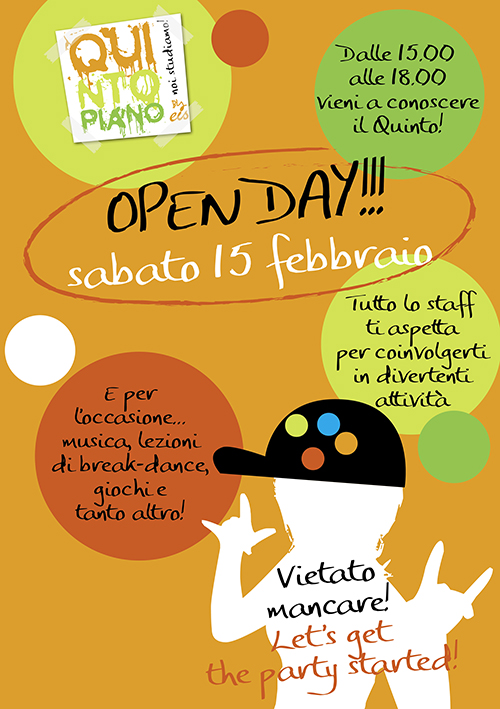 Open day QuintoPiano il 15 febbraio!