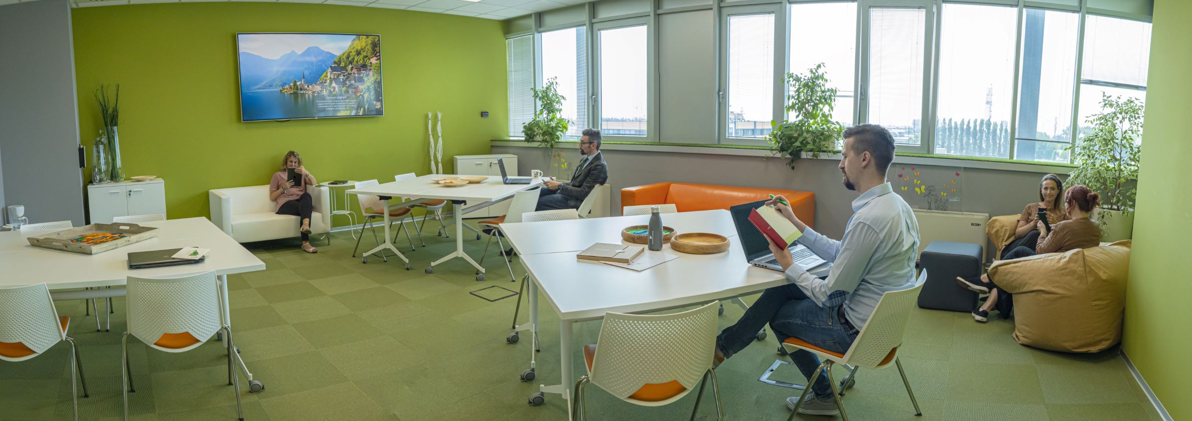 Coworking by eis - City coworkingarden - Panoramica